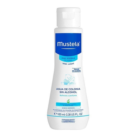 Agua De Colonia Bebe Mustela Sin Alcohol X 100 Maternelle