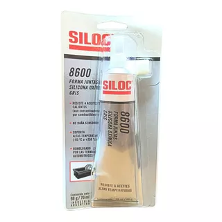 Silicona Oxímica 8600 Forma Juntas Siloc Gris X 98g