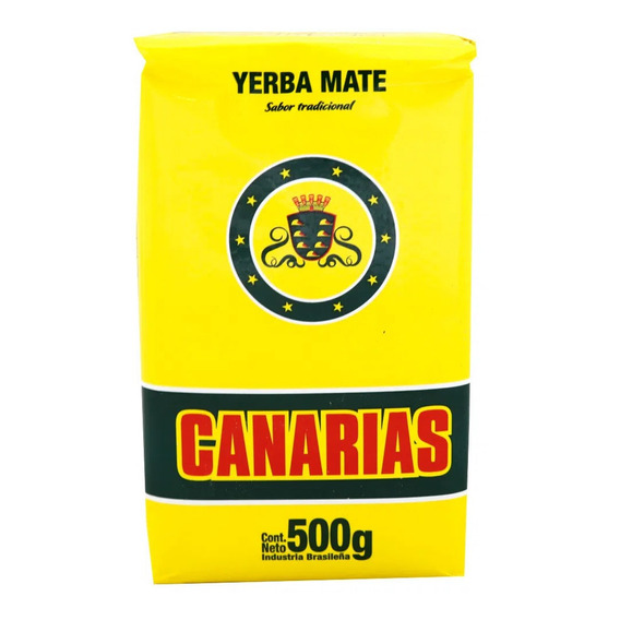 Yerba Mate Canarias 500g Sab. Tradicional Original Importada