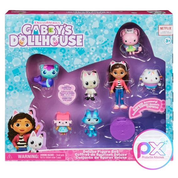 Gabby's Dollhouse Muñeca Playset Deluxe Figuras Originales