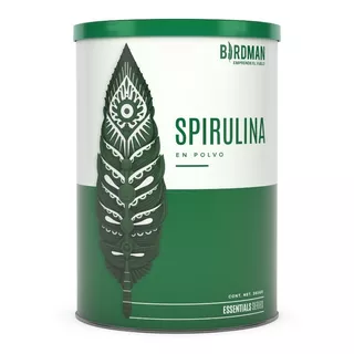 Birdman Spirulina En Polvo Con Clorofila | 120 Porciones | Sabor Natural