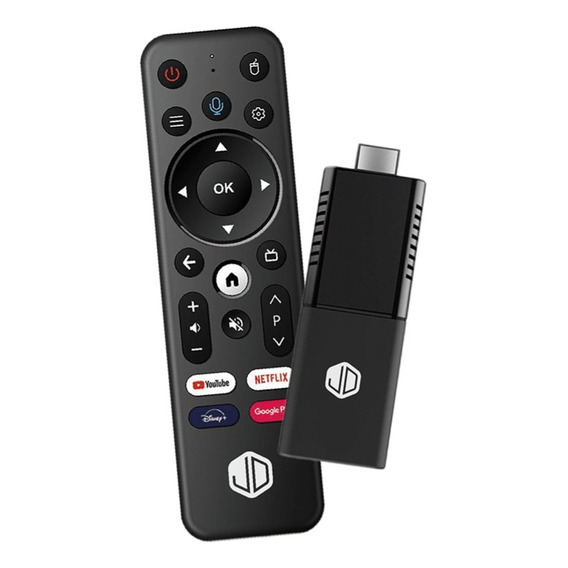 Tv Stick Jd Converitdor Smart Streaming Full Hd 4k 8gb Control Por Voz 1080p Con 2gb De Memoria Ram Netflix Amazon