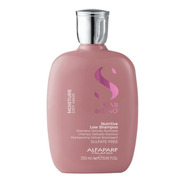 Shampoo Alfaparf Semi Di Lino Moisture Nutritive En Botella De 250ml