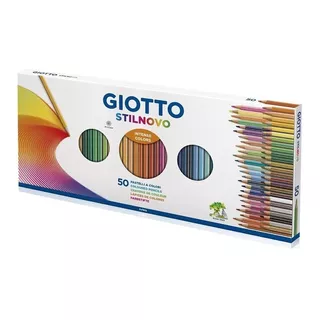 Caja De Lapices De Color Giotto Stilnovo X 50