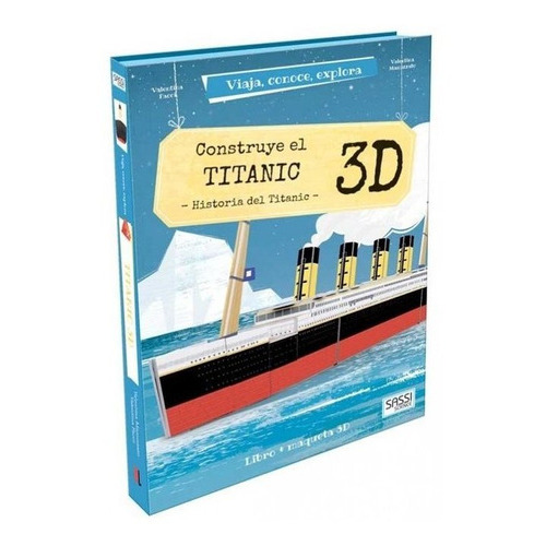 CONSTRUYE EL TITANIC 3D, de V. FACCI. Editorial Manolito Books, tapa dura en español