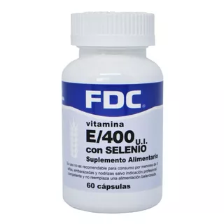 Vitamina E400+selenio X 60 Capsulas