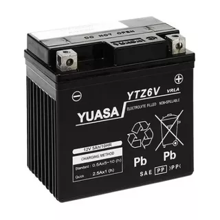 Bateria Yuasa Ytz6v Gel Ytx5l-bs  Honda Titan Cg Xr150 Pcx