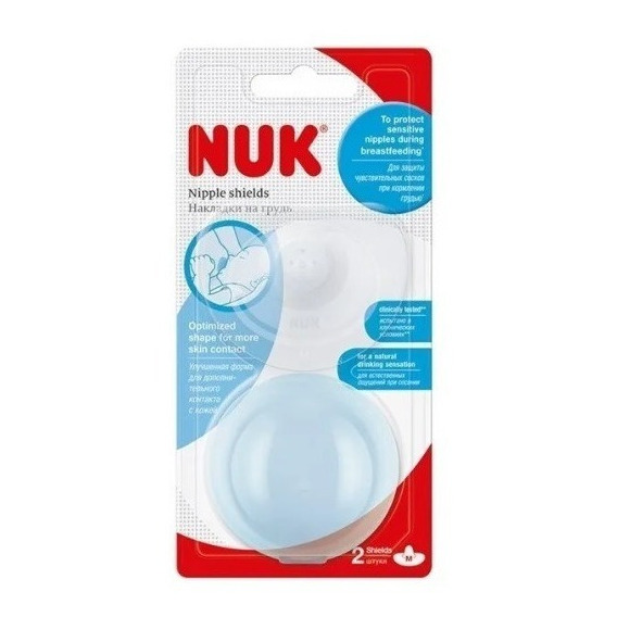 Nuk Pezonera Silicona X 2 Unidades Con Caja Protectora Bebés