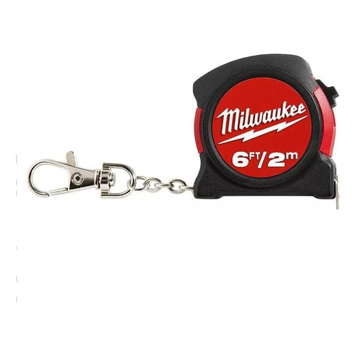 Mini Flexómetro De Llavero 2 Metros Milwaukee 48-22-5506n