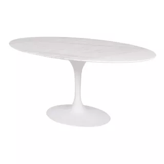 Mesa De Jantar Saarinen Marmore Espirito Santo 160 X 80