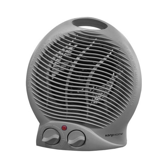 Caloventor Termostato Kanji Home 2000w Frio Calor Portátil Color Gris