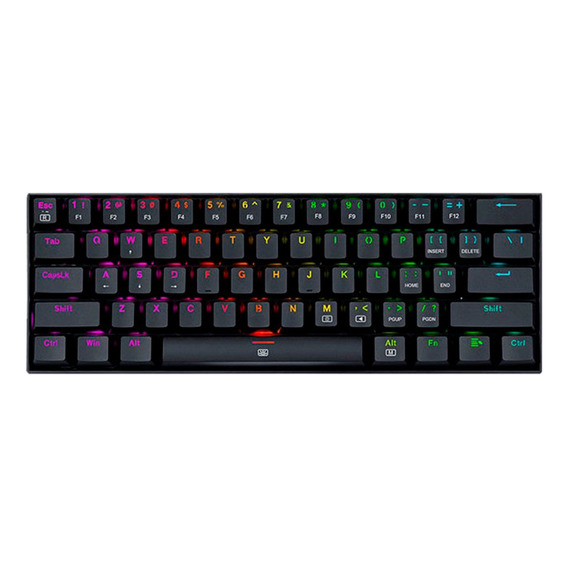 Teclado Gamer Redragon Dragonborn Eng K630-black-blue Switch