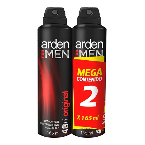 Desodorante Arden For Men Origina - mL Fragancia Suave & Agradable