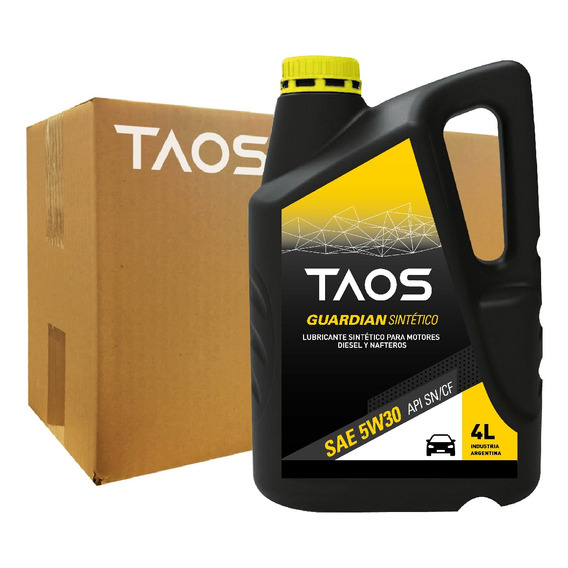 Aceite Taos Sintetico 5w-30 4 Lt (caja De 4 X 4 Lt)