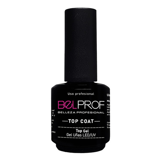 Esmalte Semipermanente Top Coat Uñas Color Led Uv Belprof