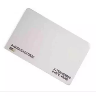 Cartão Rfid Pvc Aproximidade Henry Controlid 125khz 20 Unid