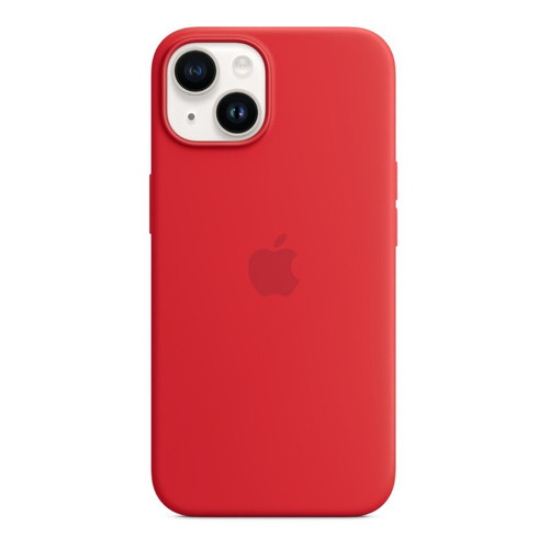 Funda iPhone 14 Silicona With Magsafe - (product)red Color (product)red - Distribuidor Autorizado