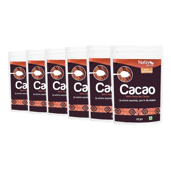 Cacao En Polvo 600 Gr Brasilero