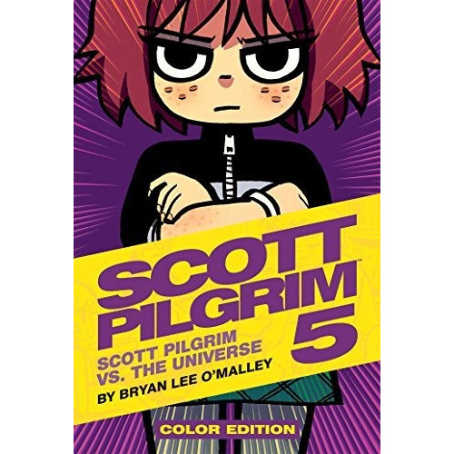 Scott Pilgrim Color Hardcover Volume 5: Scott Pilgrim Vs. The Universe, de Bryan Lee O'Malley. Editorial Oni Press,US en inglés