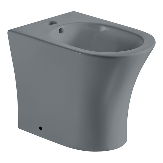 Bidet Con Transferencia Linea Anori Color Gris Mate