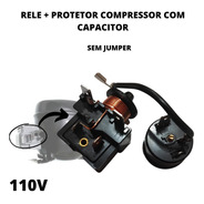 Relé E Protetor Para Compressor 1/3 Hp 110v - Embraco