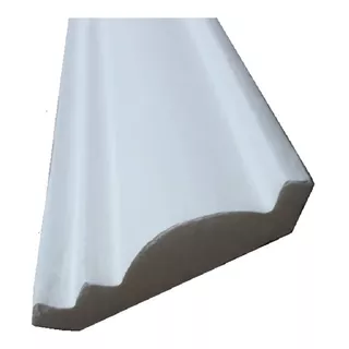 Moldura Rodateto Isopor C/ Acabamento Massa Mod 15 -  21 Mts