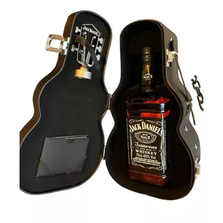Jack Daniels 750ml N° 7 Edição Estojo De Guitarra + Tampa