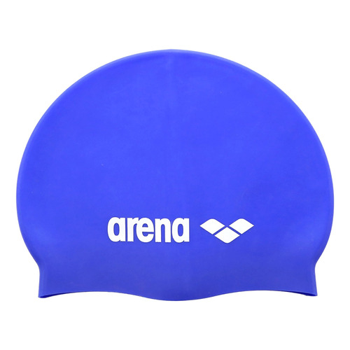 Gorra De Entrenamiento Arena Classic Silicone Natacion Color Azul Claro Talla Unica Adultos Diseño Liso Silicona