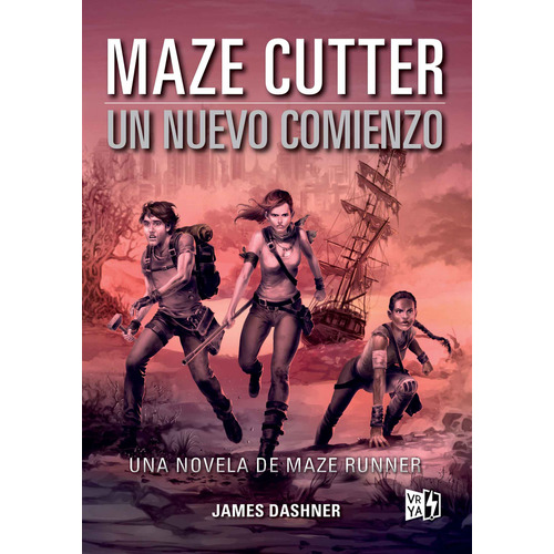 MAZE CUTTER - UN NUEVO COMIENZO, de James Dashner., vol. 1. Editorial Vrya, tapa blanda, edición 1 en español, 2023