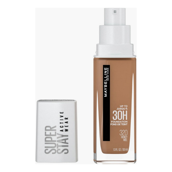 Base Líquida Maybelline Superstay Active Wear Tono 320 Honey 30 mL