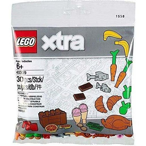 Lego 40309 Accesorios Alimentos Xtra Polibag Food