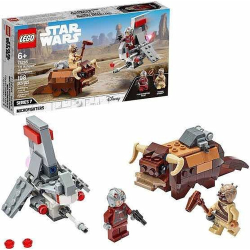 Lego Star Wars Microfighters 75265, T-16 Skyhopper Vs Bantha