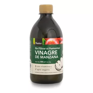 Natier Vinagre De Manzana Bebible Vitamina C 500ml