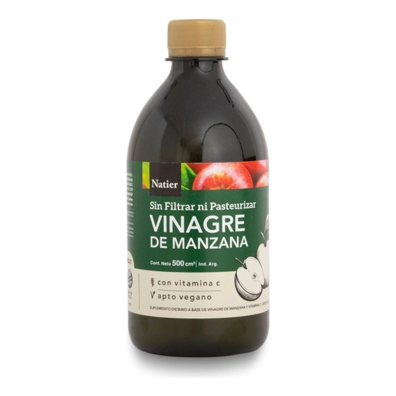 Natier Vinagre De Manzana Bebible Vitamina C 500ml