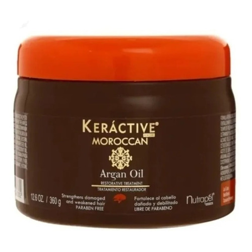 Mascarilla Argan Nutrapel Keractive Moroccan Sin Parabenos