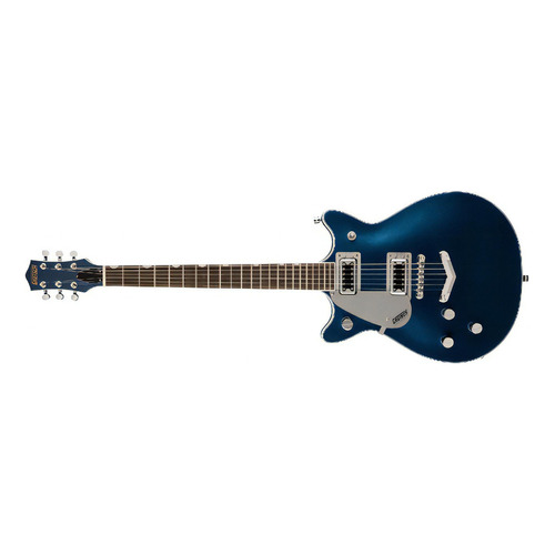 Guitarra  Zurda Electromatic Double Jet Ft Midnight Sapphire Material Del Diapasón Laure Orientación De La Mano Zurdo