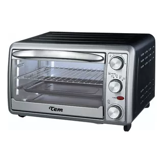 Horno De Mesa Eléctrico Tem T1leo22 22l Negro/acero 220v