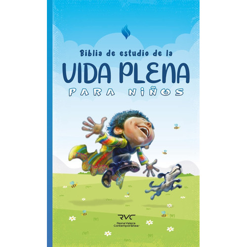 Biblia De Estudio De La Vida Plena Para Niños, De Reina Valera Temporánea. Editorial Patmos, Tapa Dura En Español, 2022