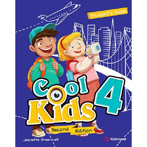 Paq Cool Kids 4  2 Edstudents Book  Cd  Reading  Spiral, De Greenwell Jeanette. Editorial Richmond Publishing Infantil, Edición 2018 En Español