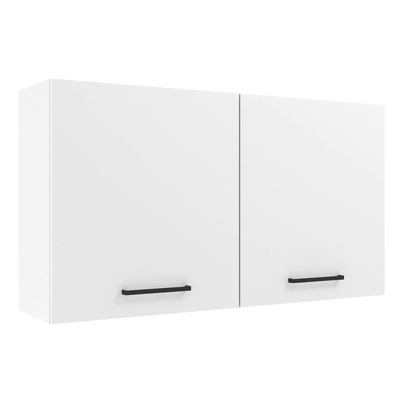 Armario Madesa Agata 120 Cm 2 Puertas Color Blanco