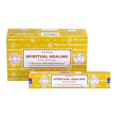 Sahumerios Satya Nag Champa - 10 Unidades Fragancia Spiritual Healing