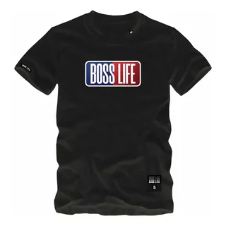 Camiseta Masculina Basquete Nba Logo Boss Life Original