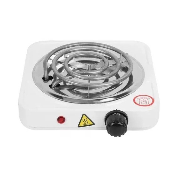 Cocina Cocinilla Eléctrica 1 Plato Espiral Color Bl 1000w