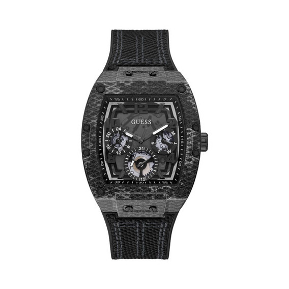 Reloj Para Caballero Marca Guess Phoenix Negro