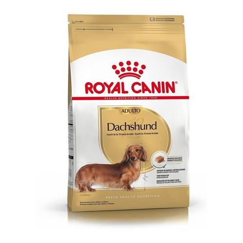 Alimento Royal Canin Breed Health Nutrition Dachshund para perro adulto de raza mini y pequeña sabor mix en bolsa de 3 kg