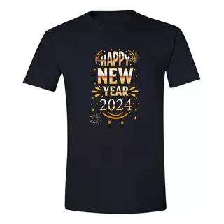 Playera Hombre Redberry Happy New Year