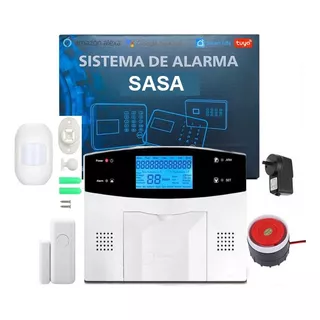 Kit Alarma Domiciliaria Inalambrica Gsm Wifi  Linea Wl Zd353