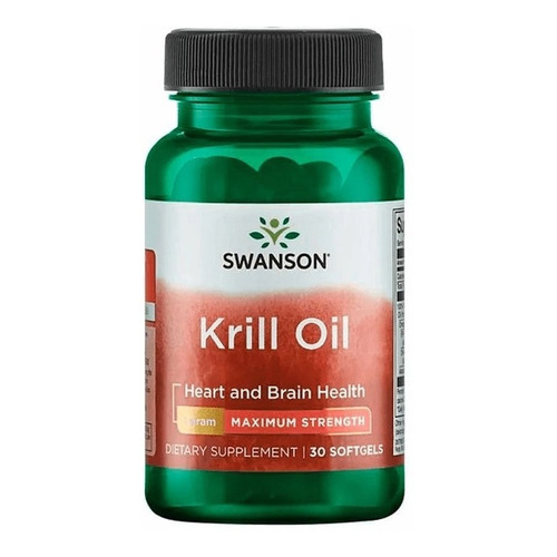 Krill Oil 100% Pure Aceite Krill 30cap 1000mg