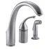 Grifo de cocina monocomando Kohler Forte K-10430 extensible
