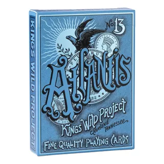 Baraja Naipe Inglés Atlantis By Kings Wild Project